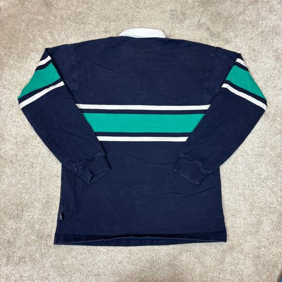 Only NY Sports New York City Striped Rugby Shirt Men's Medium - Picture 3 of 8